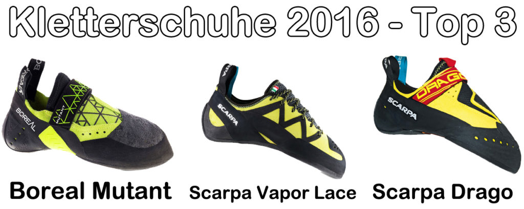 Kletterschuhe Test 2016